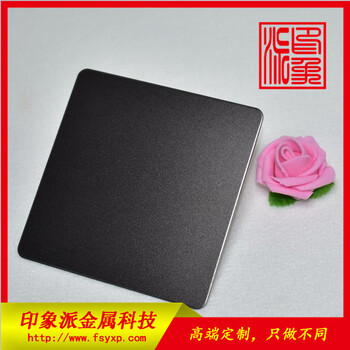 黑色不锈钢包边杭州供应黑钛喷砂不锈钢价格