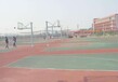 深圳标准球场地面刷漆施工