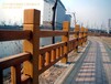 亿锦广安广元资阳景区栏杆护栏栅栏-仿木围栏景观栏杆