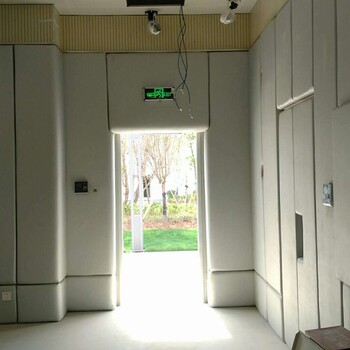 益阳市监察院留置室纳米棉防撞软包谈话室软包吸音板