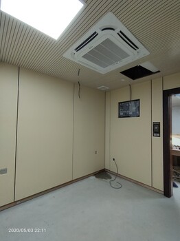 深圳市廉政教育基地留置室墙面纳米棉防撞软包洽谈室软包吸音板