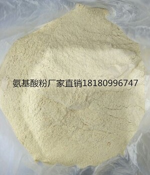 有機(jī)肥原料堿性植物源氨基酸粉52%-廠(chǎng)家