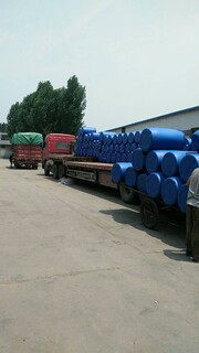 供应200升吹塑桶蓝色塑料桶塑料圆桶化工包装桶厂家图片5