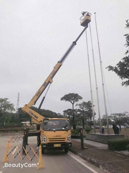惠州博罗收费站高空作业路灯车出租能量雨