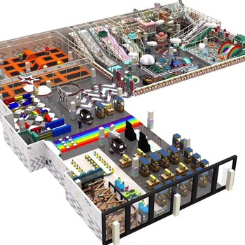 淘气堡儿童乐园室内儿童游乐场设施电动淘气堡大小型亲子游乐园滑梯设备厂家定制