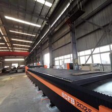 湖北双成激光6000瓦激光切割机镀锌板切割光纤图片