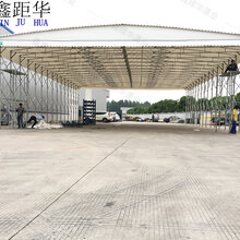 泸州大型厂房仓库篷仓库推拉蓬移动雨棚组装移动雨篷质量可靠图片