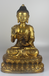 铜鎏金释迦牟尼佛造像