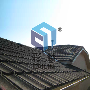 河南郑州彩石金属瓦新建小区屋面改造都用金属瓦