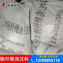 熔铝行业用耐火浇注料钢纤维耐火浇注料图片