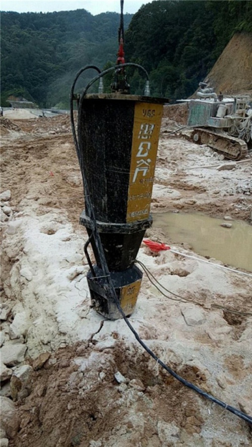 陕西汉中河南水下作业劈裂机设备