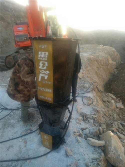 广东云浮柴油型岩石劈裂机多少钱设备