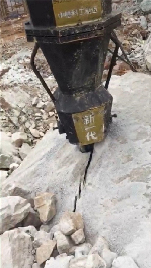 内自治乌海钢筋混凝土破拆取代剂岩石开裂机价格