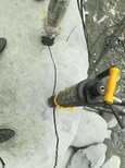 湖北鄂州基坑不让放炮柱塞式大劈裂柱视频图片3