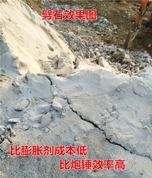 山西太原花岗岩破除液压静态爆破设备厂家价格