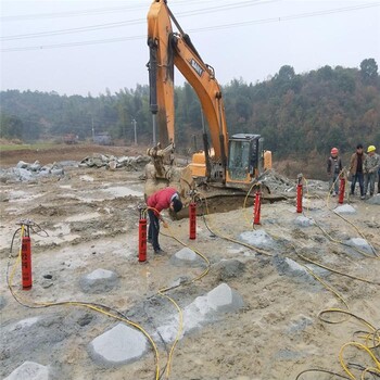 水下岩石破碎分裂机液压劈裂棒,劈裂机