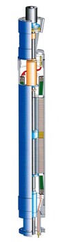 QYDB382口径大排量立式采液电潜油泵