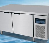 不锈钢工作台冰箱商用直冷二门操作台1.5米1.8米2米平台冷柜