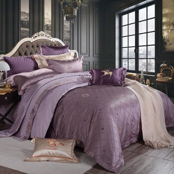 贝多丝欧尚系列高精密床盖七件小提花床盖四件