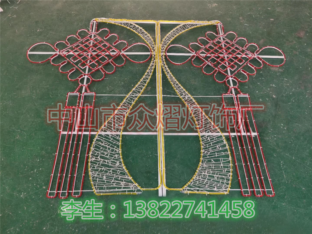 西藏節(jié)日景觀裝飾光環(huán)掛件燈來圖來樣