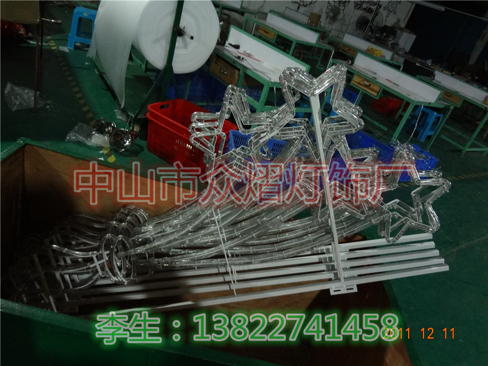 寧夏燈桿造型燈中國結(jié)造型燈來圖來樣