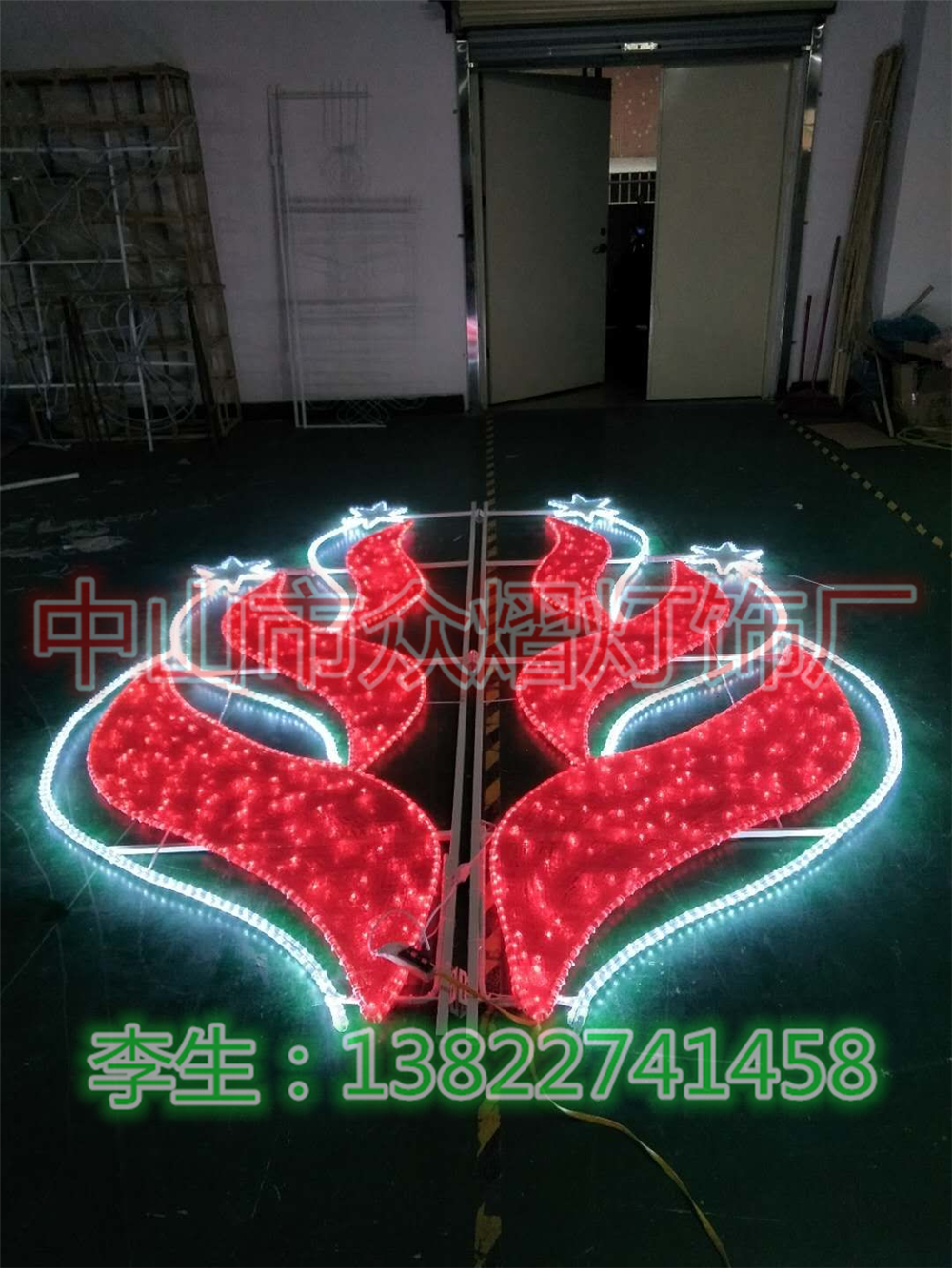 晉中樓盤亮化燈籠造型燈來圖來樣