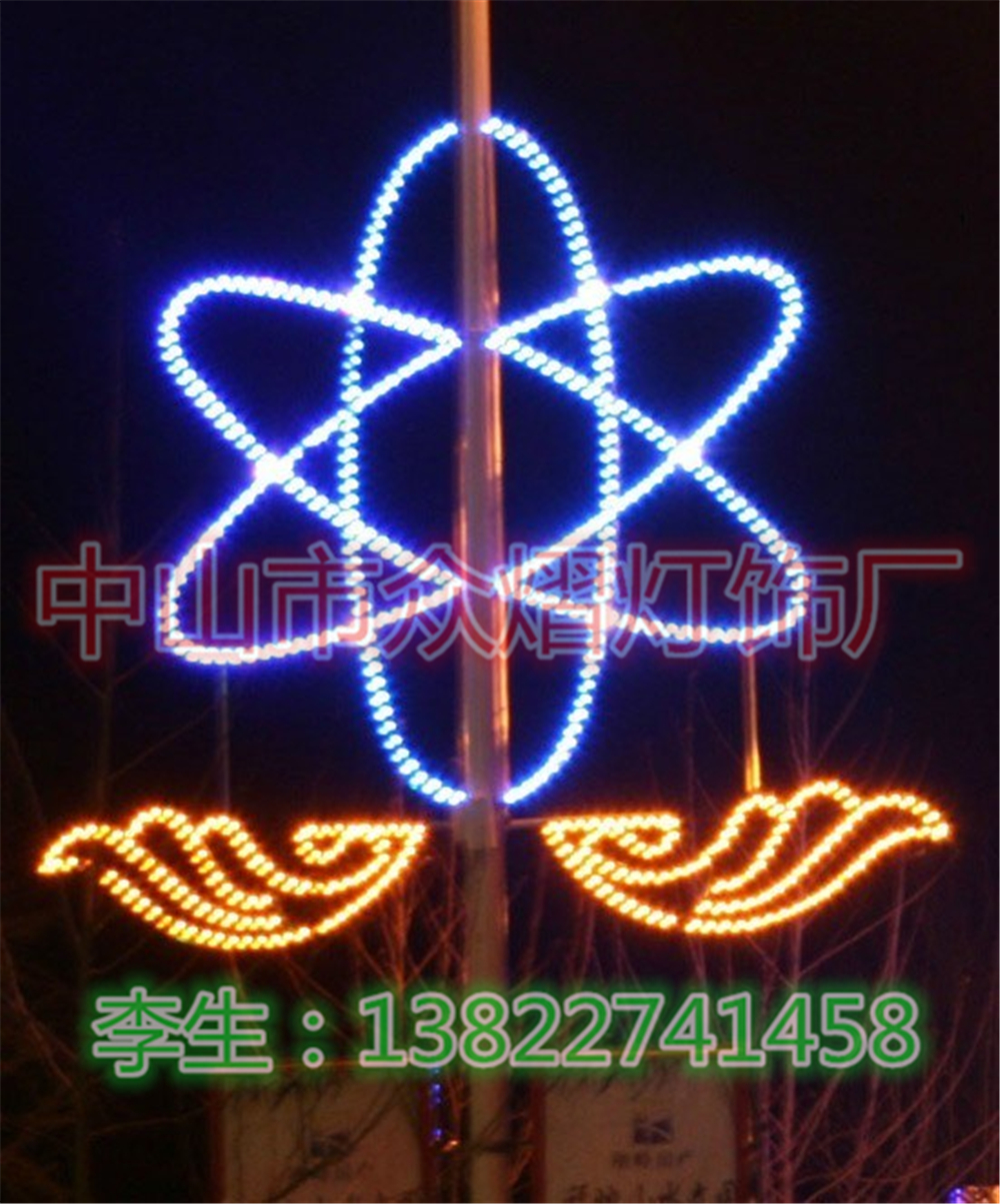 晉中樓盤亮化燈籠造型燈來圖來樣