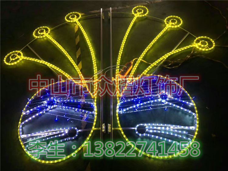 鉆石造型燈市場裝飾誠信