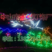 街景裝飾亮化水母造型圖片