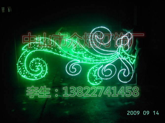 小區(qū)亮化火車造型燈可定制