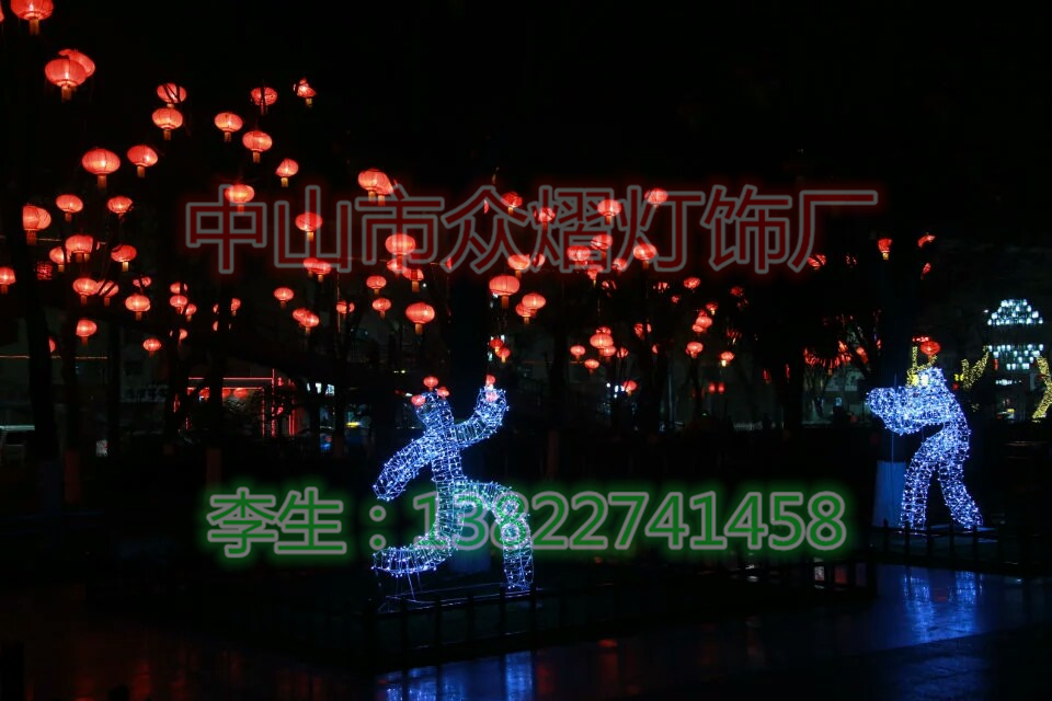燈光節(jié)亮化未來之星造型燈廠家生產(chǎn)