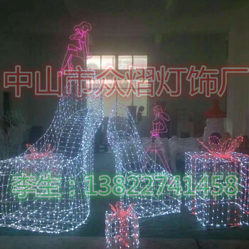 燈光節(jié)亮化鳳舞九天圖案燈來圖生產(chǎn)