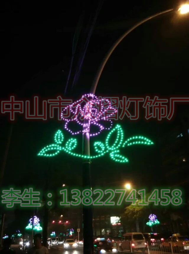 春之花橋梁景觀(guān)造型燈來(lái)圖來(lái)樣