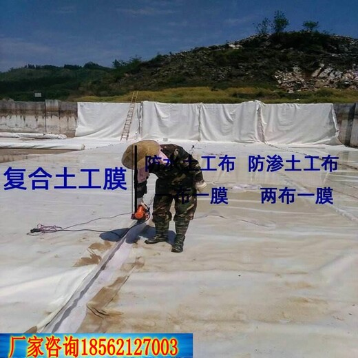 内江土工布复合土工膜厂家_复合土工膜土工布价格_防水板防渗膜价格