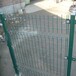 绿色带弯度的网子_圈地用的铁丝护栏_现货双边丝护栏网