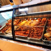 驻马店全铜管熟食柜、卤味展示柜均衡保鲜图片