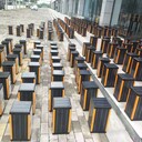 LED太陽能透霧智能誘導黃閃燈