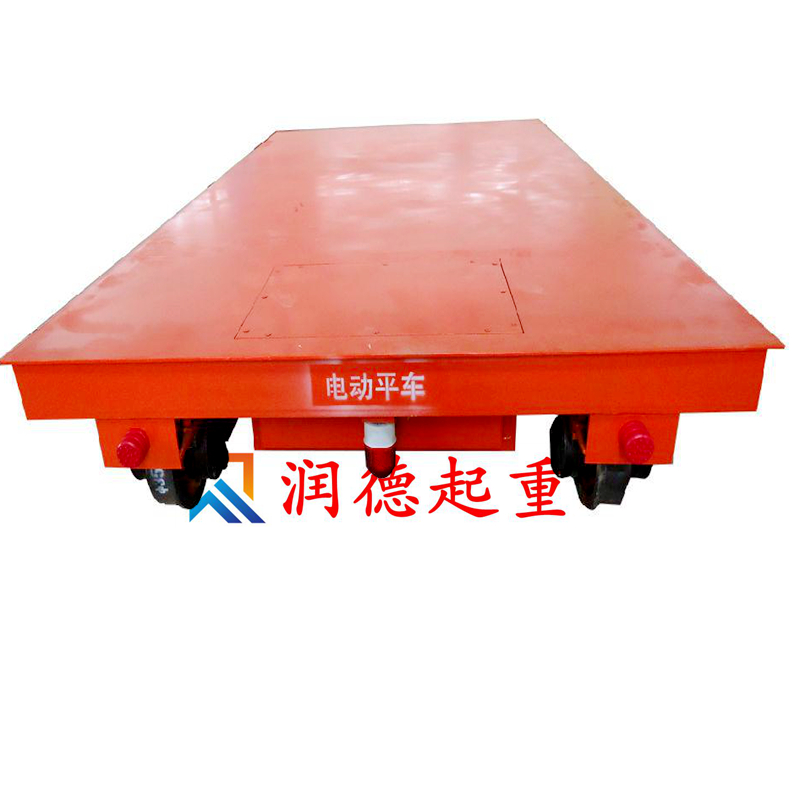 定制KP30t轉(zhuǎn)彎軌道平車 10噸地軌車價格