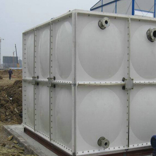 供应玻璃钢水箱屋顶消防水箱安装地下室玻璃钢消防水箱