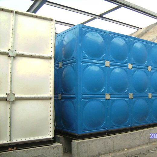玻璃钢保温生活储水箱方形组合消防水箱板