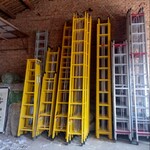 厂家出售玻璃钢电工梯绝缘伸缩梯绝缘玻璃钢梯子人字梯
