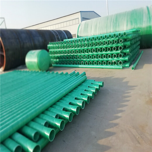 北京玻璃钢夹砂管道-电缆保护玻璃钢管-化工玻璃钢管道