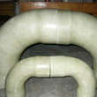 玻璃钢管件法兰盘弯头风阀厂家现货销售/耐高温耐酸碱管件图片