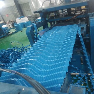 厂家生产斜交错填料/圆形冷却塔PVC散热填料库存充足图片6