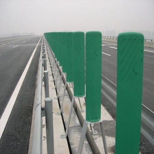 浩凯玻璃钢生产S形状公路防眩板/模压防眩板安装连接