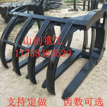 3050車改裝抓子抓木頭抓鋼管50車改貨叉叉磚