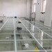 玻璃静电地板美观又大方玻璃静电地板配合静电地板使用