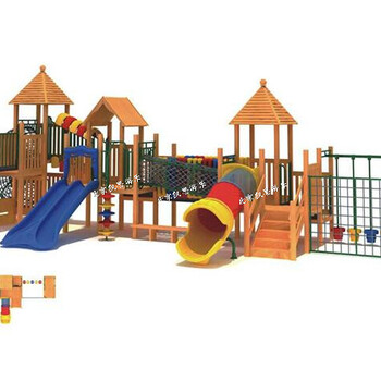 木质拓展儿童组合滑梯公园景区游乐设备滑梯木质拓展广场非标定制