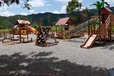 幼儿园户外广场木质滑梯体能拓展组合游乐设备木质组合滑梯农场