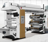 高速层叠式柔版印刷机透析纸牛皮纸拷贝纸凸版印刷机